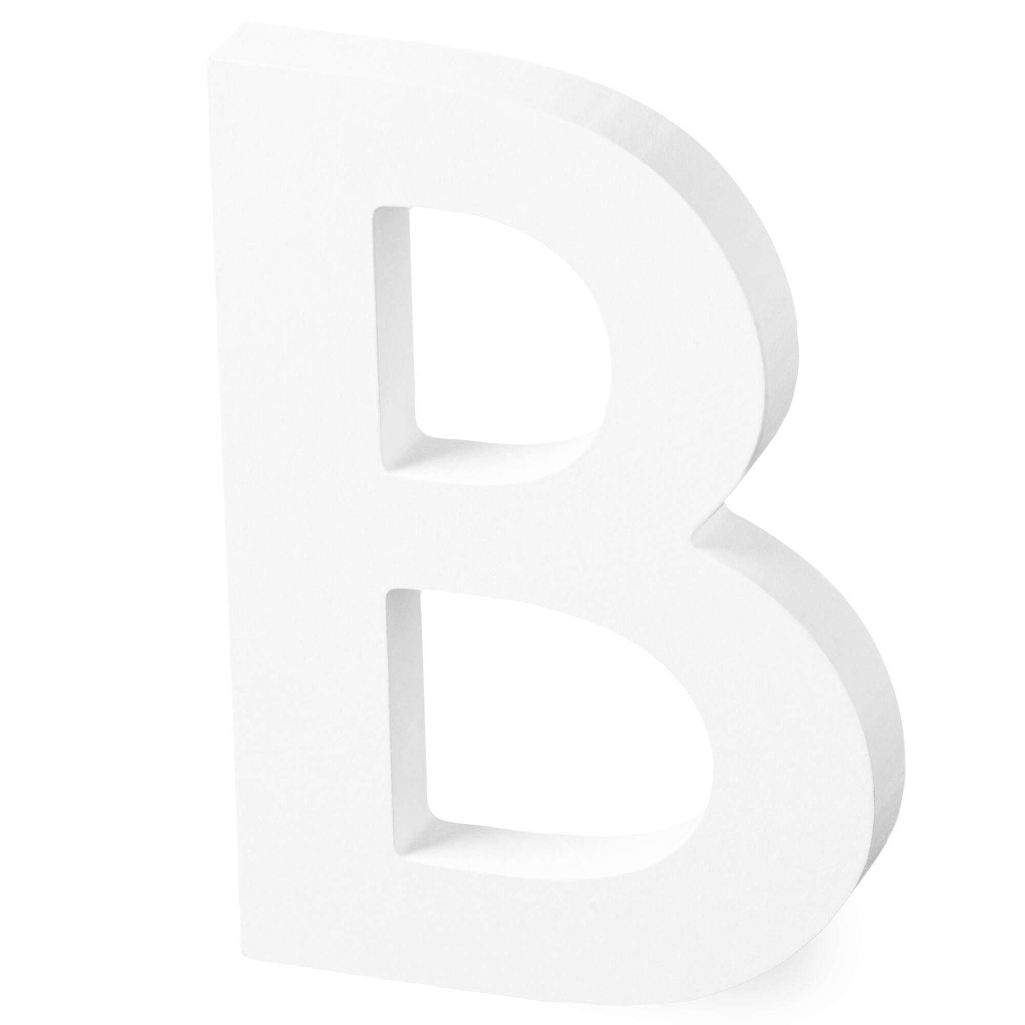 5.5" White MDF Letter by Make Market